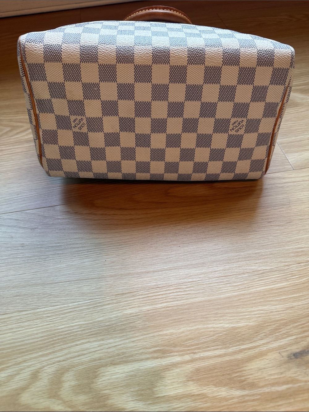 Louis Vuitton Damier Azure Speedy 25 with insert - Picture 4 of 8